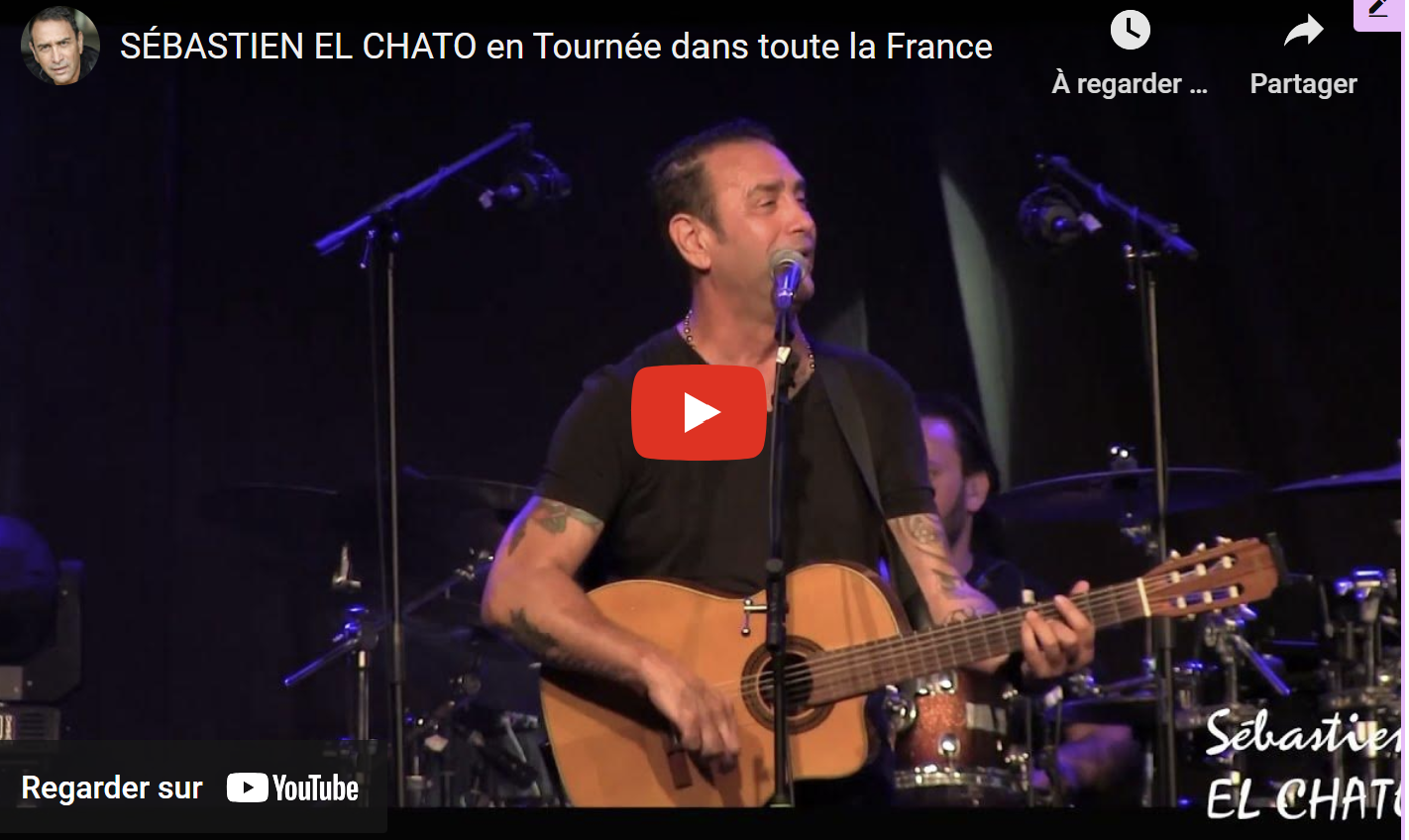 Sébastien EL CHATO en tournée dans toute la France 