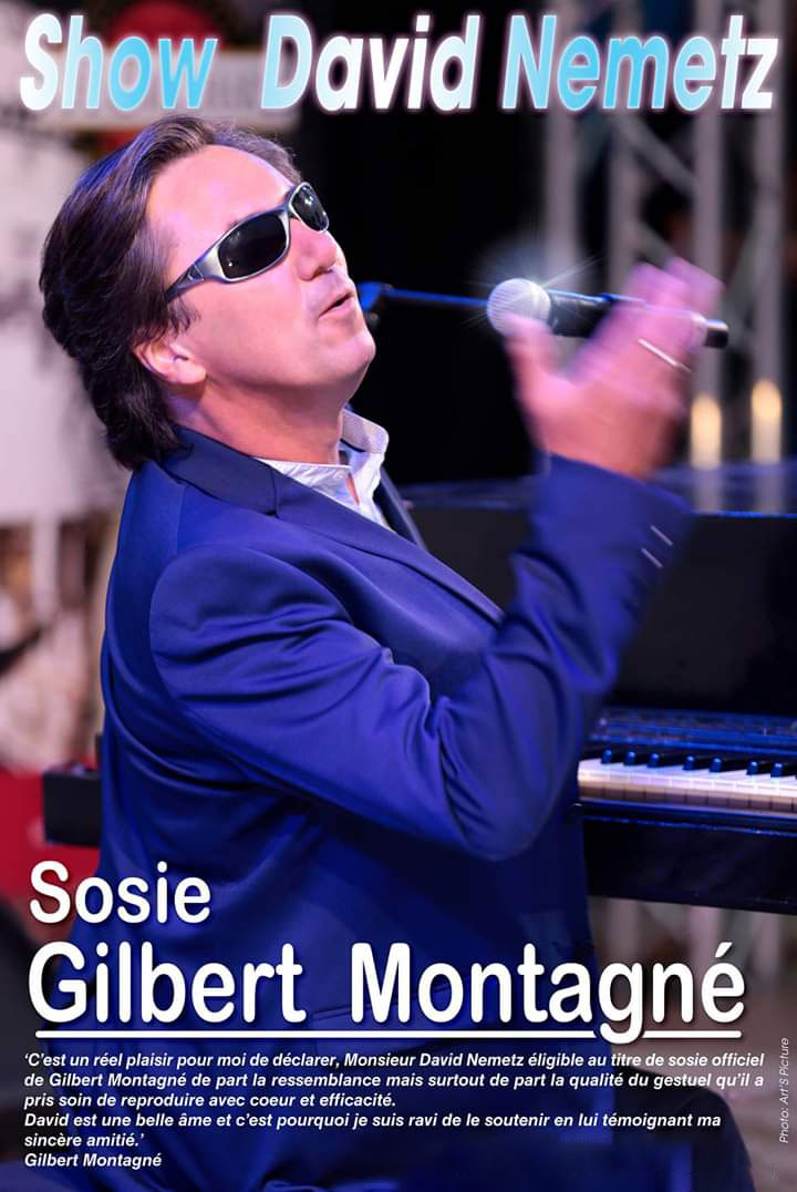 Chanteur, sosie de Gilbert Montagné